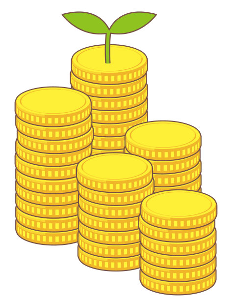 硬币插图材料图片下载