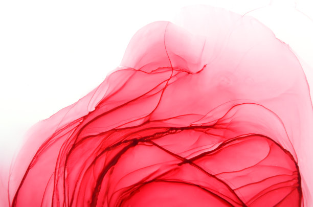 艺术背景在红色与波浪图案图片下载