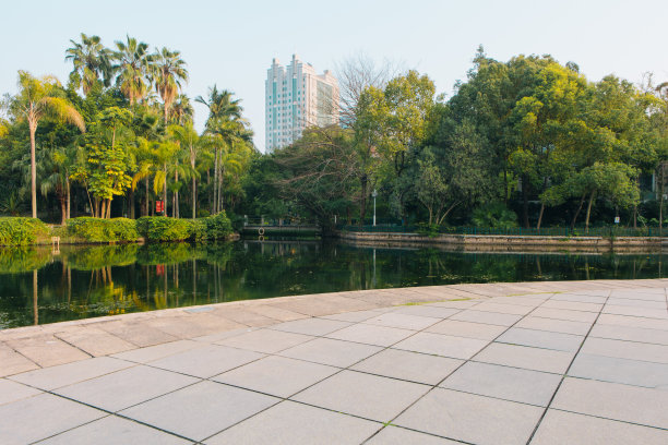 城市公园汽车广告背景图片图片下载