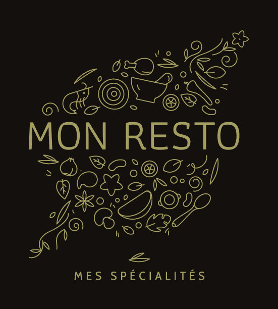 外卖食品的图形标识图片下载