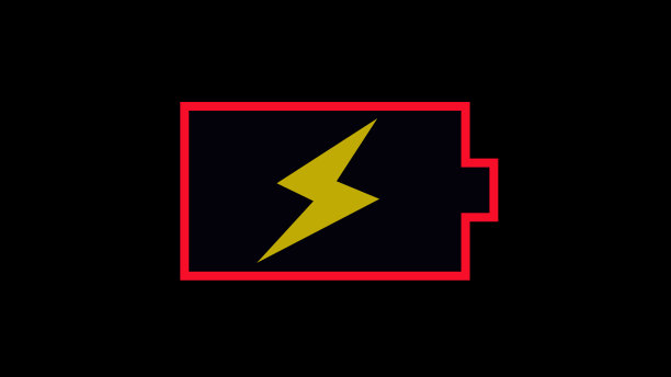 电池充电水平，电量，电量图标。动画视频。图片下载