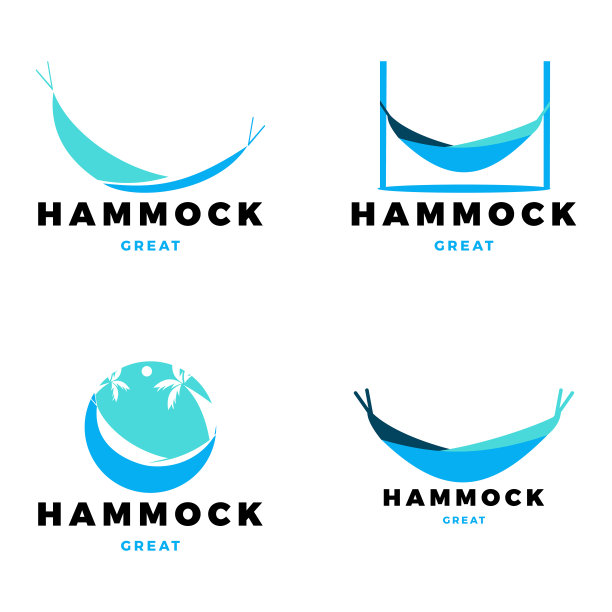 吊床图标设计模板图片下载