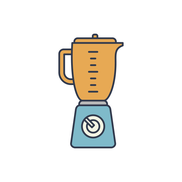 搅拌器图标矢量模板插图设计图片下载