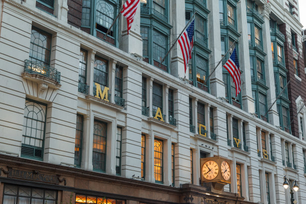 纽约梅西百货。图片下载