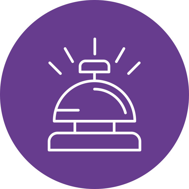 接待铃图标图片下载