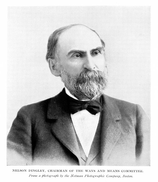 小尼尔森·丁利肖像，美国国会议员和缅因州州长，19世纪美国历史图片下载