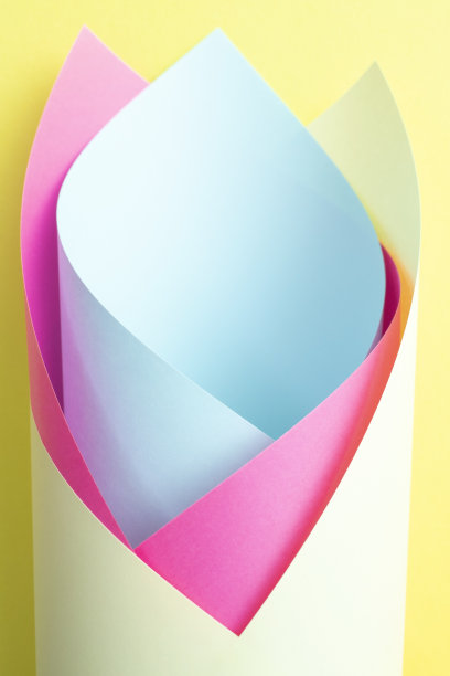 精美多彩的纸张制作背景图片下载