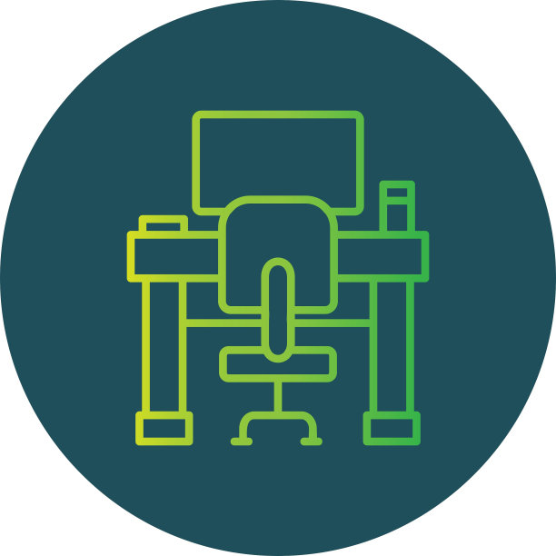 工作场所的图标图片下载