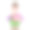 亚洲女孩Renae的3D插图拿着一个存钱罐。存钱的概念。动画风格的3D插图。白色背景的3D渲染图片下载
