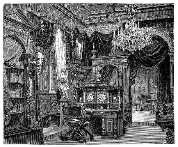 在斯图加特举行的<s:1>腾堡州贸易展览会。F. W. Brauer设计的艺术柜图片下载