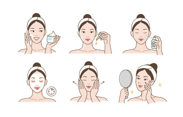 皮肤护理图片下载