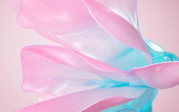 抽象光滑布料材质，3d渲染。图片下载