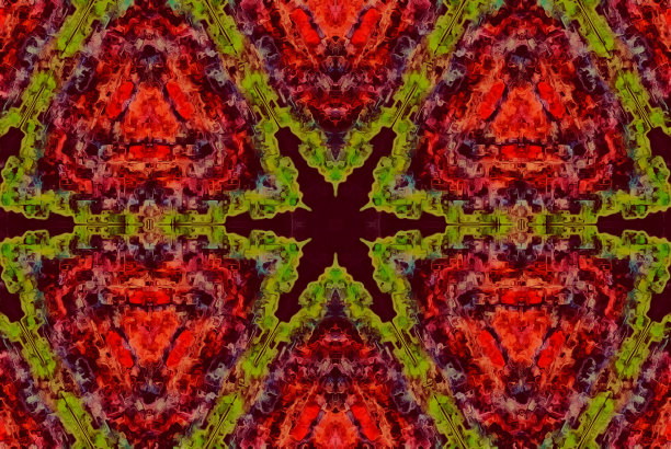 超现实的未来派曼陀罗图片下载