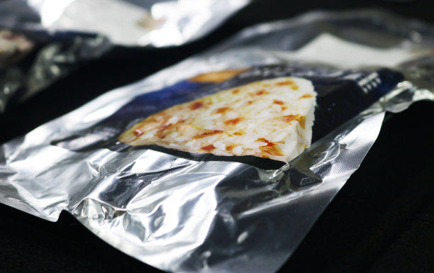 太空食品包装样品。图片下载