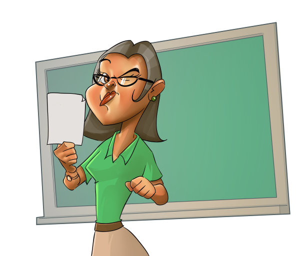 教室里的老师图片下载