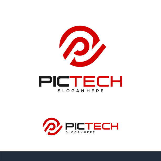 首字母P和D可用于商业和品牌推广图片下载