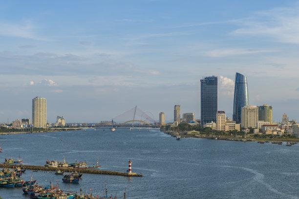 岘港市商业和行政区图片下载