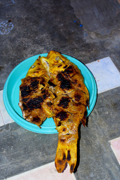 烤鲤鱼图片下载