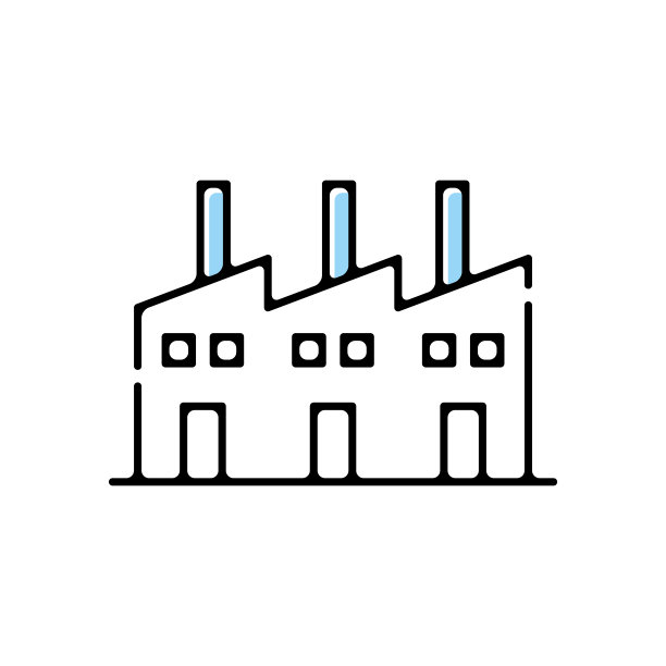 一套简单易用的建筑图标图片下载