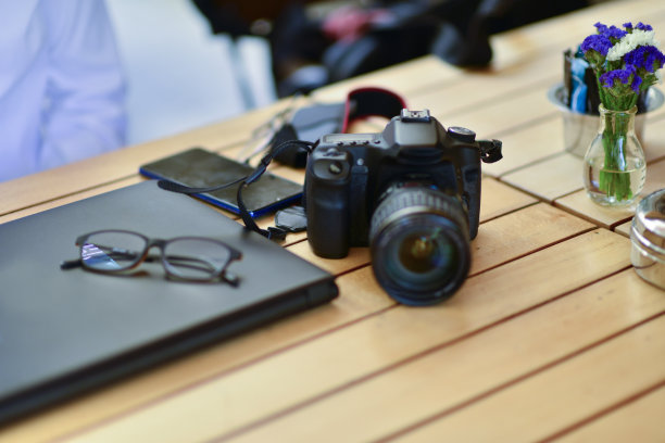 摄影器材相机近景拍摄图片下载