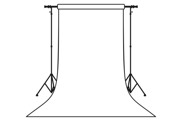 纸卷工作室背景矢量图片下载