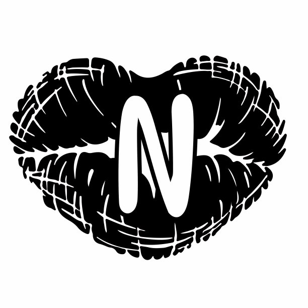 情人节的接吻标志图片下载