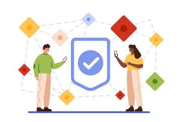 去中心化移动应用，点对点网络连接，区块链技术图片下载