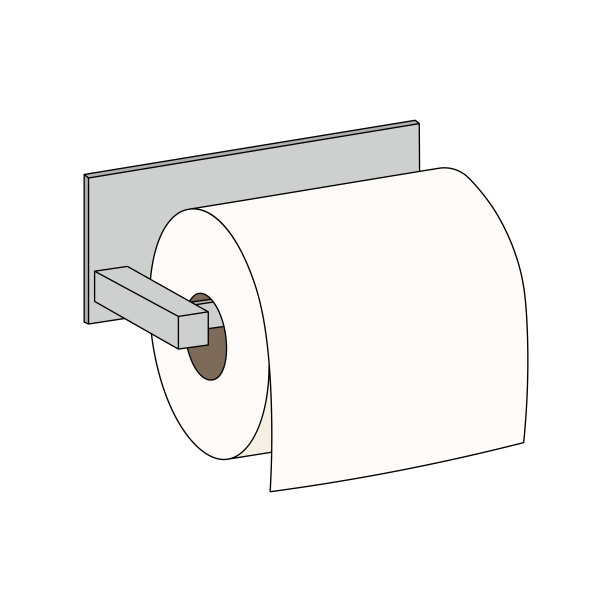 孩子们画卡通矢量插图组织持有人图标孤立的白色图片下载