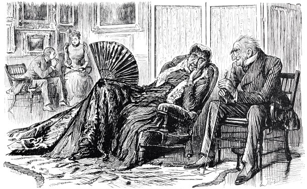 两位老鉴赏家，老夫妇交换回忆关于他们的美丽的青春图片下载