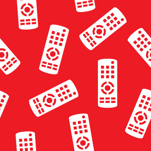 电视遥控器图案剪影图片下载