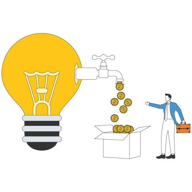 商人的金钱观念图片下载