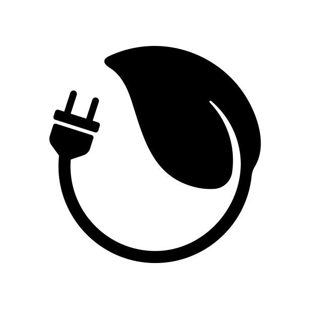 生态主题矢量图标说明(生物质发电/碳中和)图片下载