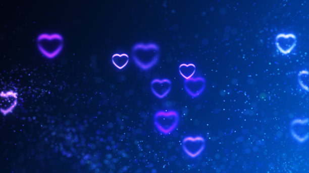 无缝图案与心。浪漫的奶油桃色背景纺织品，壁纸，织物，设计图片下载