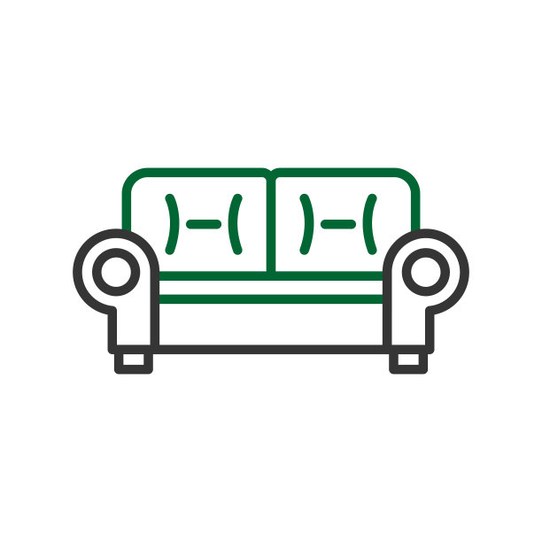 沙发上的图标图片下载