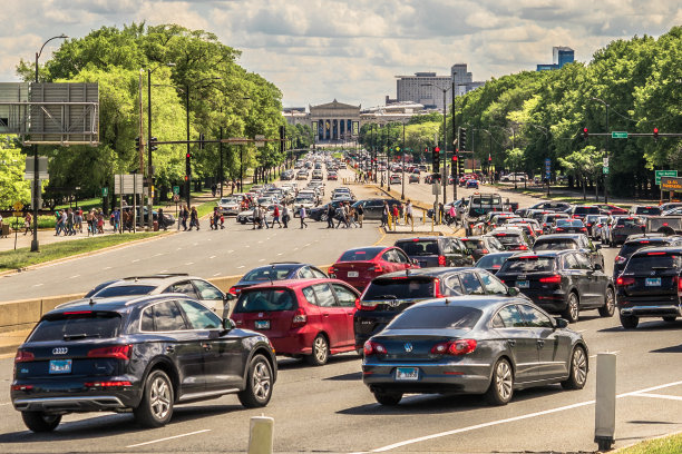 芝加哥湖滨大道图片下载