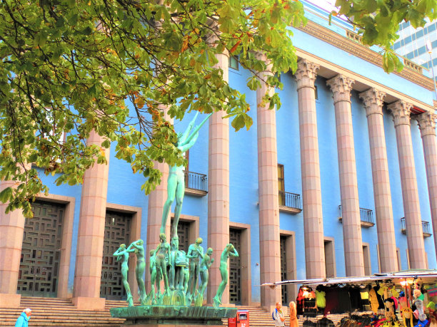 瑞典斯德哥尔摩音乐厅图片下载