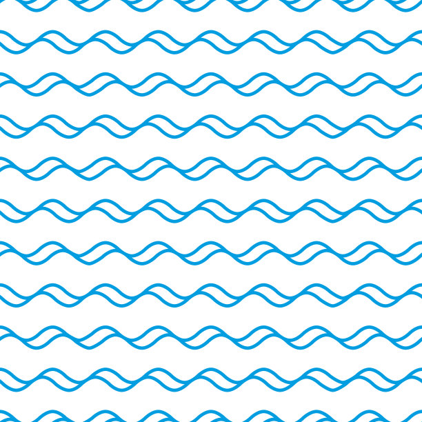 无缝波浪纹理。图片下载