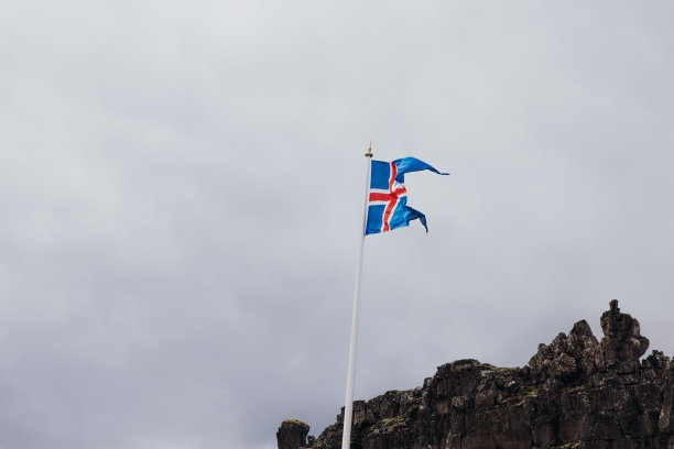 冰岛国旗图片下载