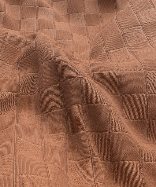 橙色图案皱巴巴的毯子3d渲染图片下载