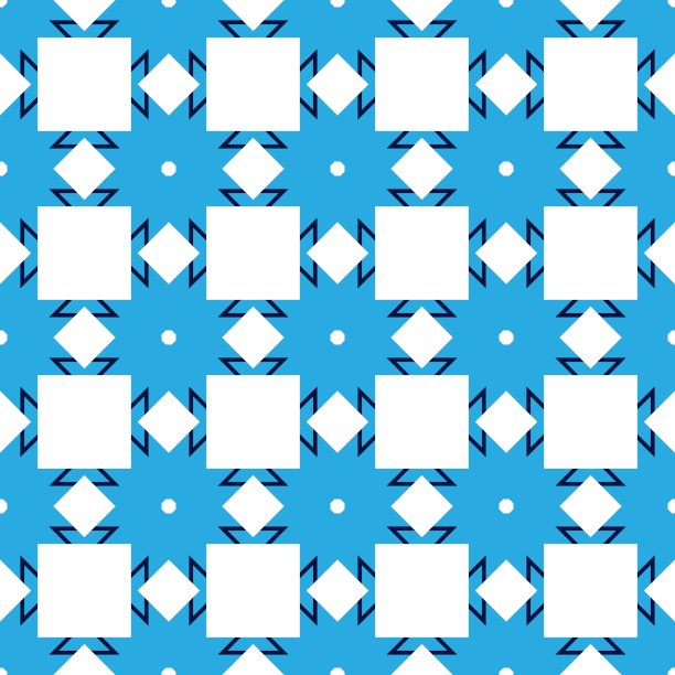 蓝色和白色的背景与箭头图案在每一边图片下载