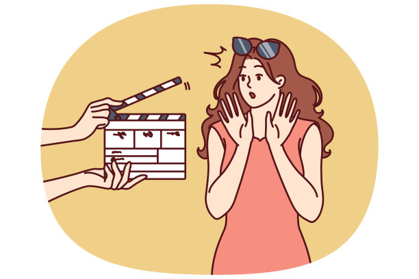 女电影明星在热门电视剧中尴尬地看到墙板通过试镜图片下载