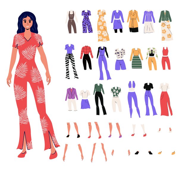 穿西装的女孩图片下载