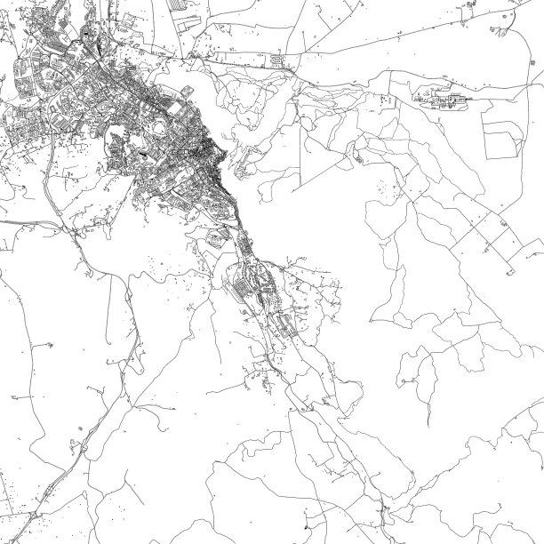 意大利马泰拉的城市和城市的3D插图图片下载