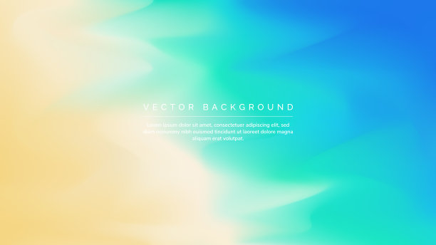 蓝海抽象背景与模糊的颜色设计图片下载