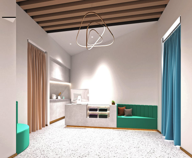 布店、时装店3d渲染图片下载