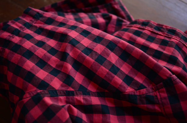 方格织物纹理图片下载