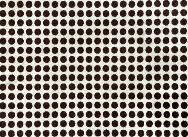 波卡多地毯无缝纹理，地毯和地毯背景，米色和棕色圆点波卡多背景。图片下载