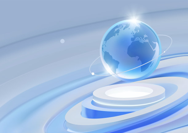 数字全球技术概念，抽象背景。图片下载