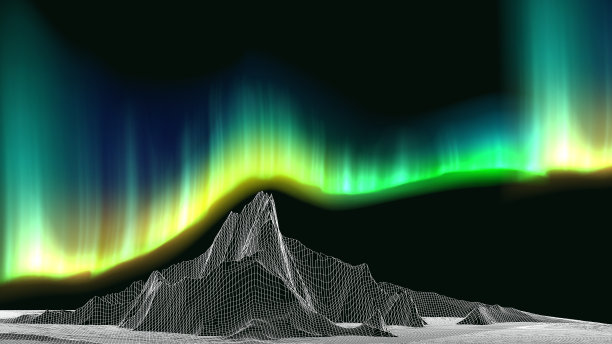 北极光图片下载