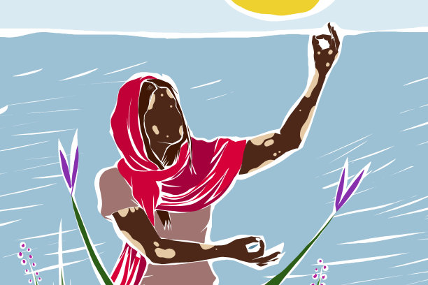 湖边静思图片下载